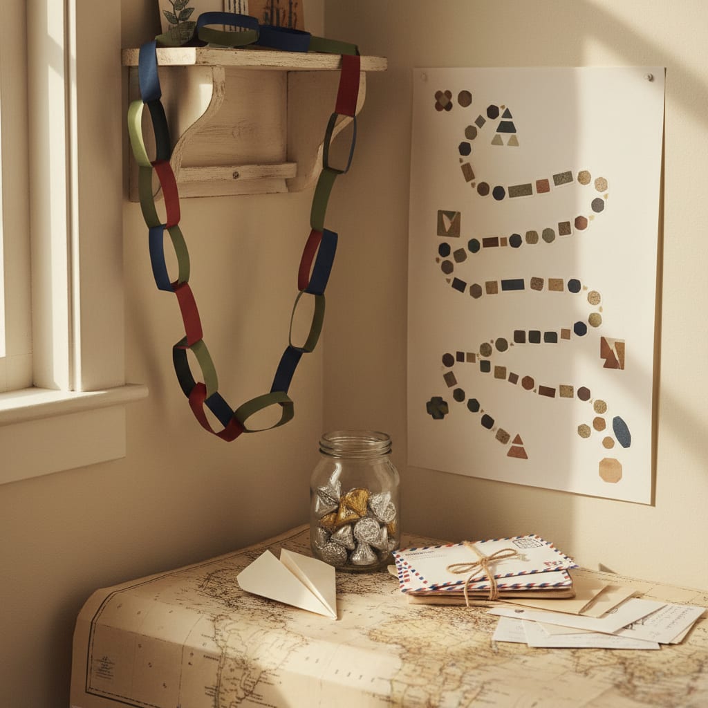 Deployment Countdown Ideas Kids Can See and Touch