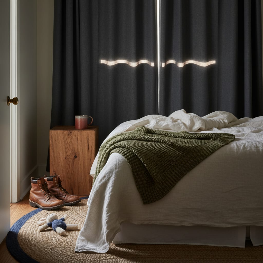 Military Night Shifts: A Bedtime for a House on Two Clocks